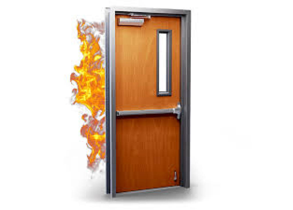 Fire rated door,The standard for a fire rated door
